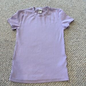 A classic light purple shirt.